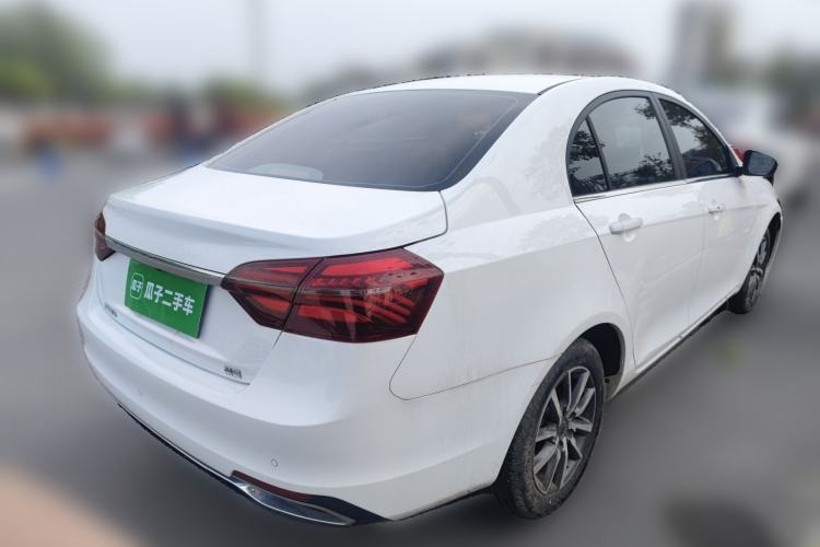Used Geely Auto Emgrand 2019 Leading Edition 1.5L CVT Upward-Connected Model China VI Standard Rear Right 45 Deg