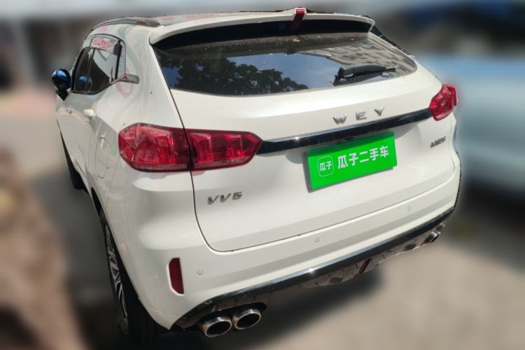 Used Wey VV5 2017 2.0T Ultra-Luxury Version Rear Left 45 Deg
