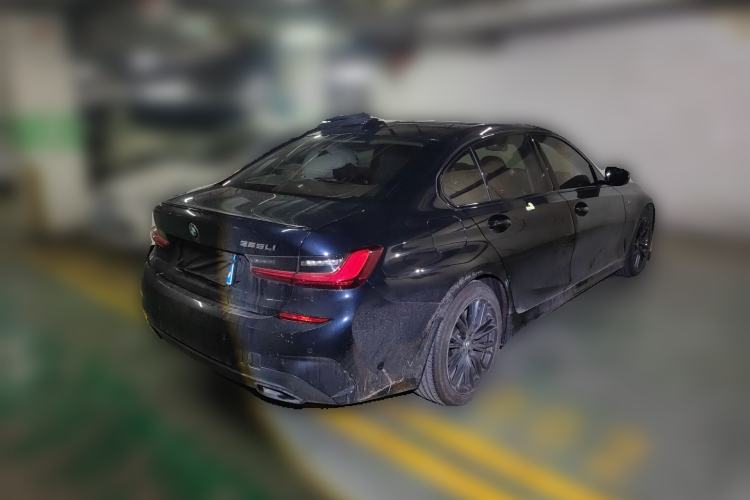 Used BMW 3 Series 2022 325Li M Sport Night Edition Package Rear Right 45 Deg