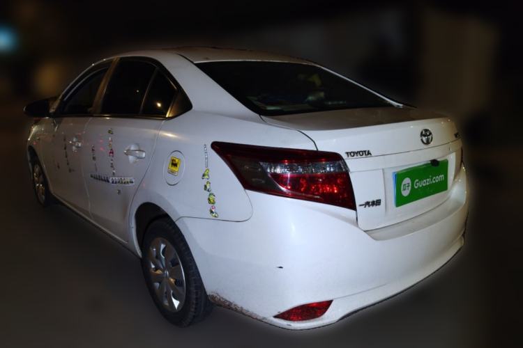 Used Toyota Vios 2014 1.3L Manual Xiang Edition Rear Left 45 Deg
