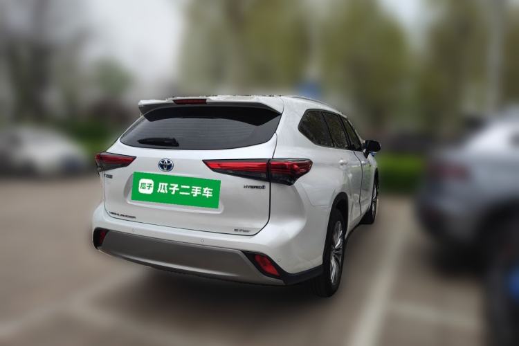 Used Toyota Highlander 2023 2.5L Smart Electric Hybrid Dual-Motor All-Wheel-Drive Luxury 7-Seater Rear Right 45 Deg