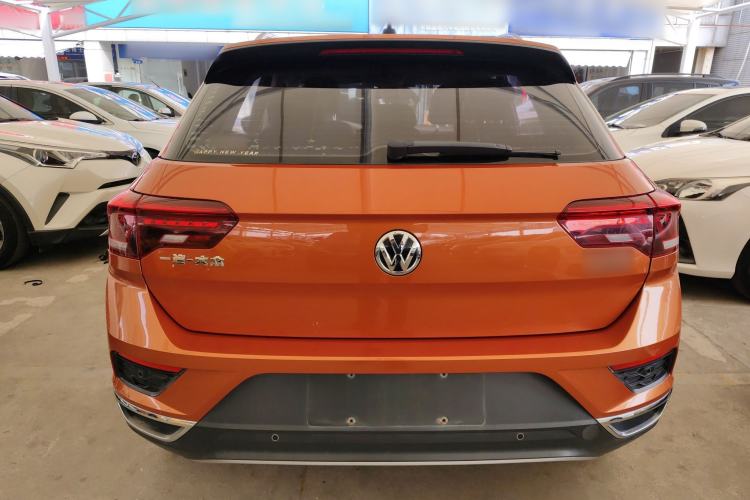 Used Volkswagen T-ROC 2018 280TSI DSG Two-Wheel-Drive Comfort Version China V Standard Rear