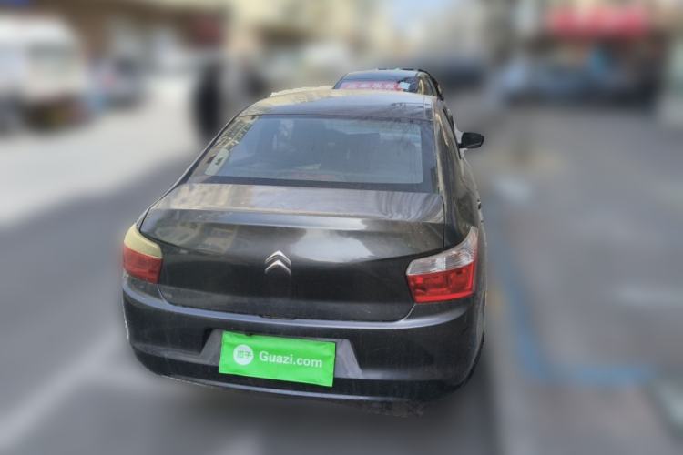 Used Citroen Elysee 2015 Zhishang Edition 1.6L Manual Fashion Model Rear