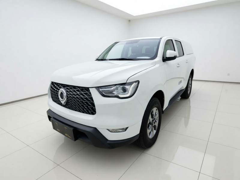 Used Great Wall Poer 2021 2.0T Commercial Version Automatic Diesel 4×4 Navigation-Type Standard Box GW4D20M