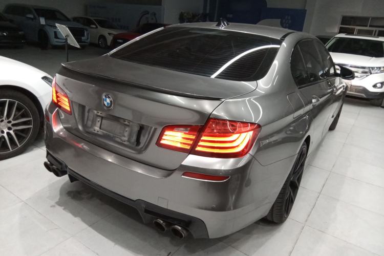 Used BMW 5 Series 2014 525Li Leading Model Rear Right 45 Deg