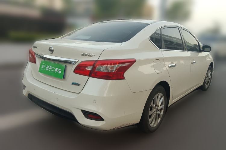 Used Nissan Sylphy 2019 1.6XV CVT Smart Connect Luxury Edition China VI Standard Rear Right 45 Deg