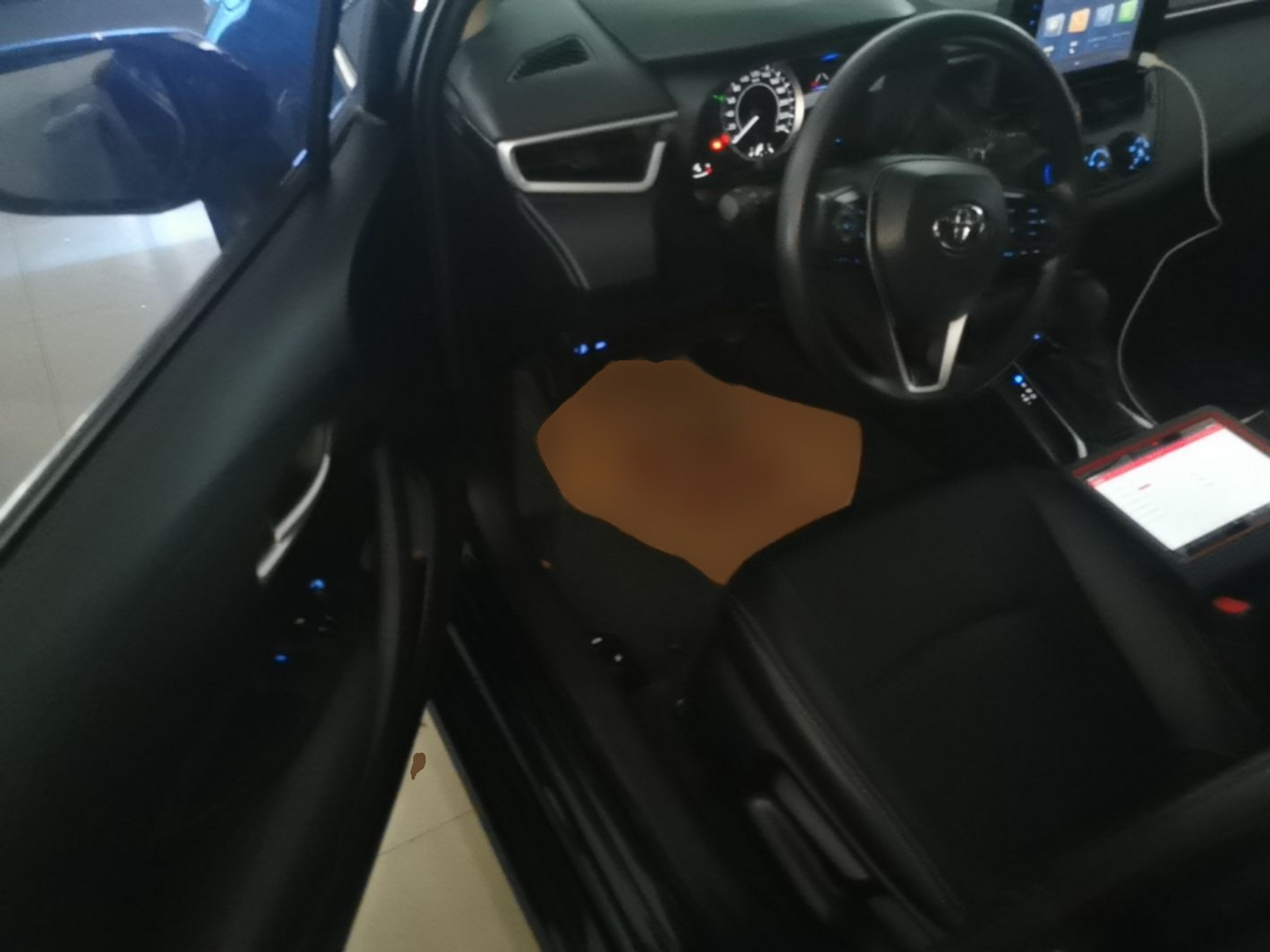 Avant de la voiture
