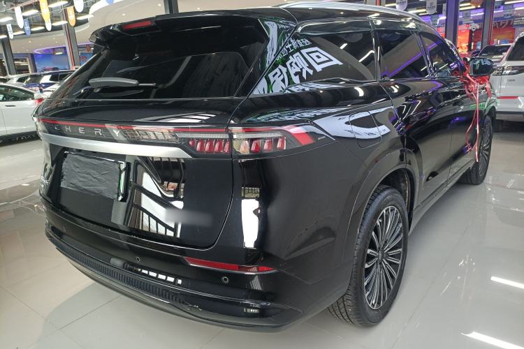 Used Chery Tiggo 9 C-DM 2025 1.5T 106KM Enjoy Edition 7 Seats Lithium Iron Phosphate Rear Right 45 Deg