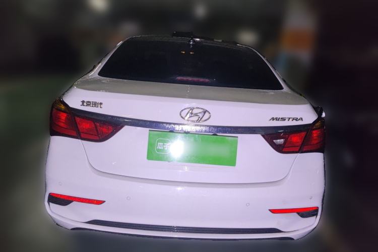 Used Hyundai Mistra 2017 1.8L Automatic Smart GLS China V Standard Rear