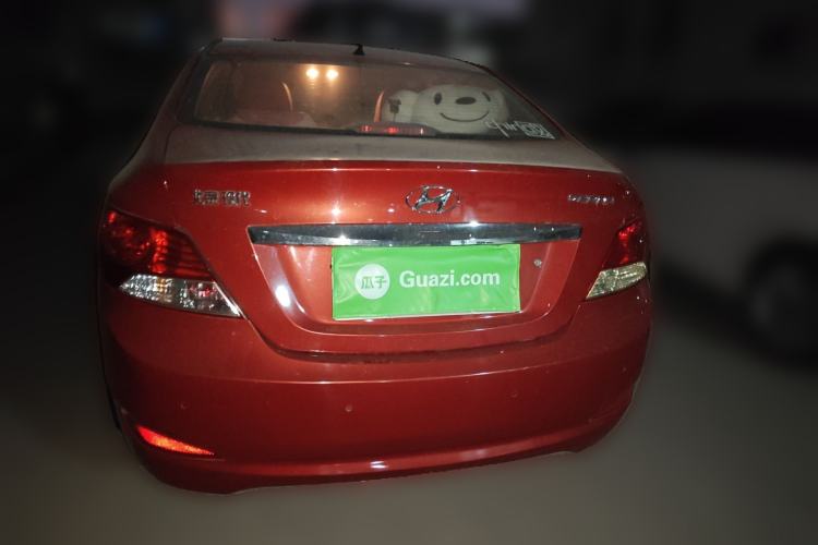 Used Hyundai Verna (older generation) 2010 Sedan 1.4L Manual Comfort GS Rear