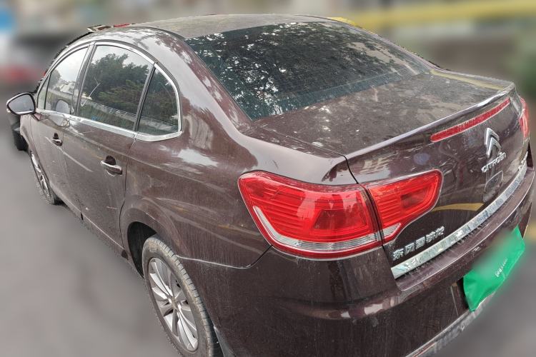 Used Citroen C-Quatre 2014 VTS Version 1.6L Automatic Prestige Model Rear Left 45 Deg