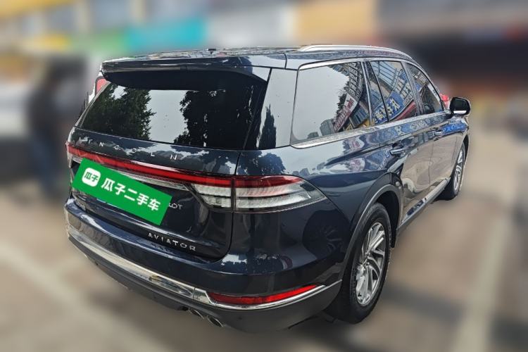 Used Lincoln Aviator 2021 3.0T V6 Four-Wheel Drive Luxury Edition Rear Right 45 Deg