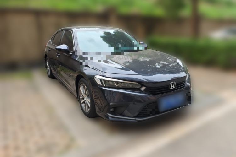 Used Honda Civic 2023 240TURBO CVT Dynamic Edition Front Right 45 Deg