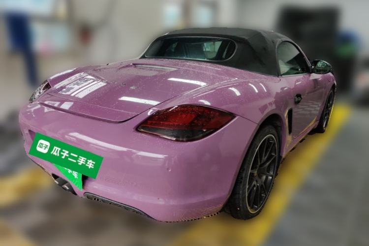 Used Porsche Boxster 2011 Boxster Black Edition 2.9L Rear Right 45 Deg