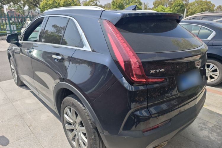 Used Cadillac XT4 2020 Revised Version 28T Two-Wheel Drive Luxury Edition Rear Left 45 Deg