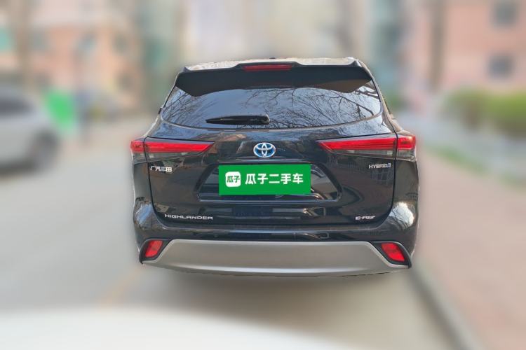 Used Toyota Highlander 2022 Dual-Engine 2.5L Four-Wheel Drive Prestige Version 7 Seats Rear