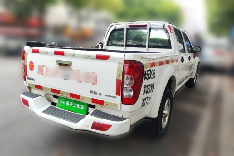 Used Great Wall Wingle 5 2017 2.0T European-spec Diesel Two-Wheel Drive Entry-Level Small Double-Cab GW4D20E Rear Right 45 Deg