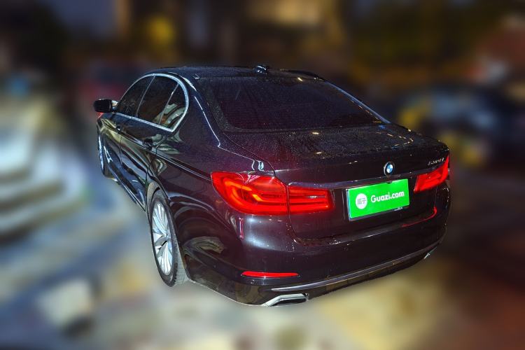 Used BMW 5 Series 2019 530Li Leading Model Luxury Package Rear Left 45 Deg