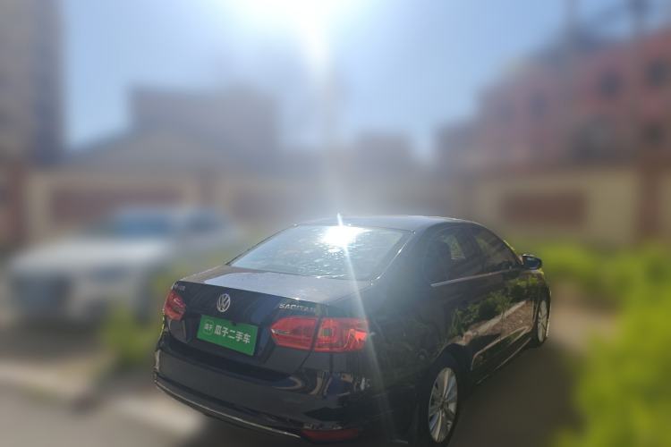 Used Volkswagen Sagitar 2014 Revised Version 1.6L Manual Comfort Edition Rear Right 45 Deg