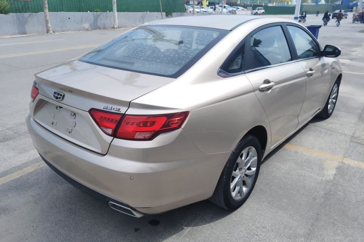 Used Geely Auto Emgrand GL 2017 1.3T Manual Elite Model Rear Right 45 Deg