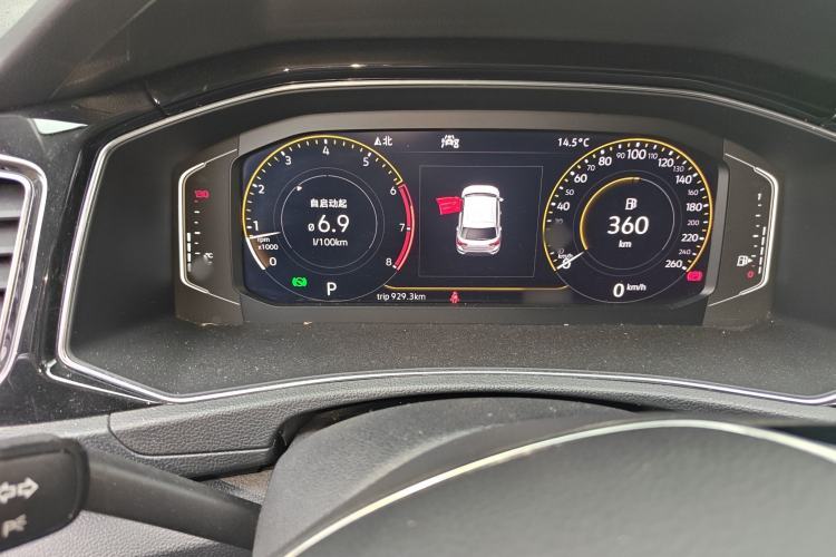 Used Volkswagen T-ROC 2019 280TSI DSG Two-Wheel Drive Comfort Version China VI Standard Instrument Cluster