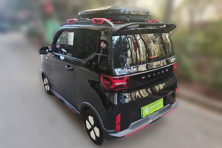 Used Wuling Hongguang MINIEV 2022 GAMEBOY 300km Enthusiast Model with Lithium Iron Phosphate Rear Left 45 Deg