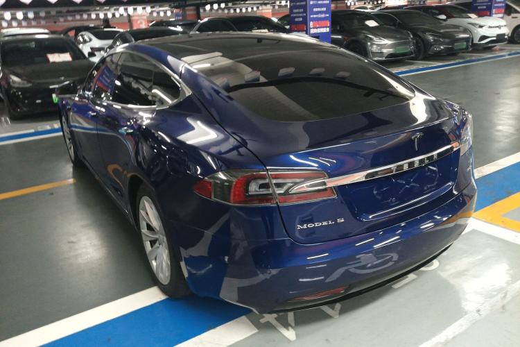 Used Tesla Model S 2017 S 75D Standard Range Edition Rear Left 45 Deg