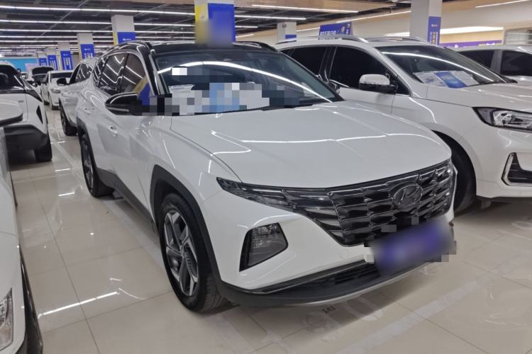 Used Hyundai Tucson 2021 Tucson L 1.5T DCT Luxury Prestige Edition Front Right 45 Deg