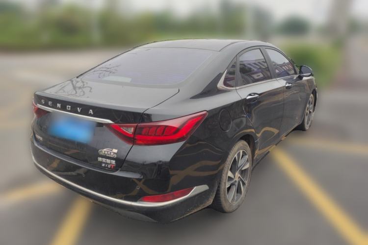 Used BAIC Beijing U7 2019 1.5T CVT Elite Version China VI Rear Right 45 Deg