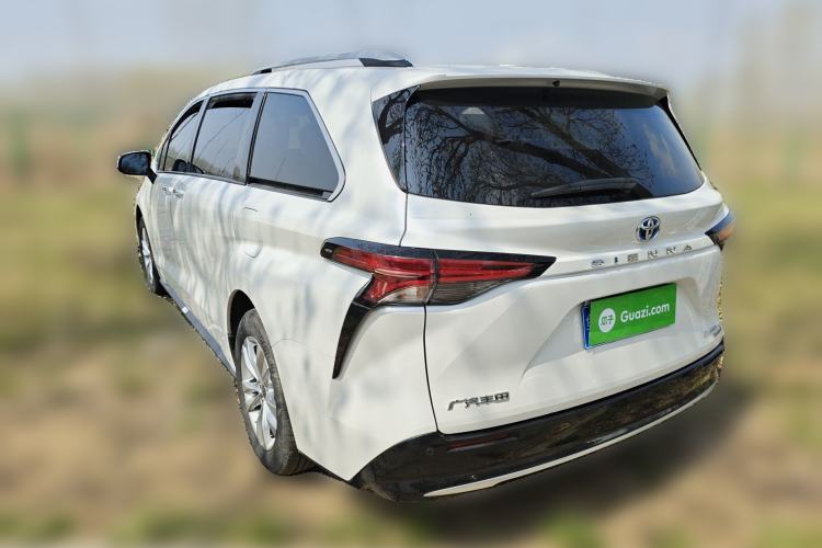 Used Toyota SIENNA 2021 2.5L Hybrid Luxury Edition Rear Left 45 Deg
