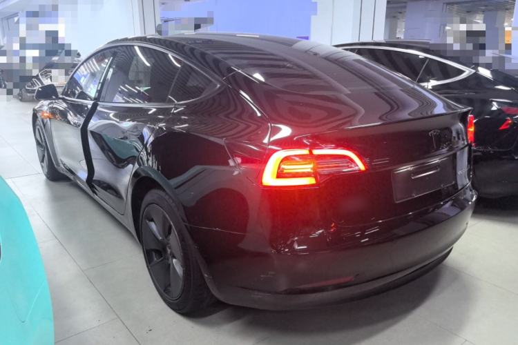 Used Tesla Model 3 2021 Revised Version Standard Range Rear-Wheel Drive Upgraded Edition 3D1 Rear Left 45 Deg