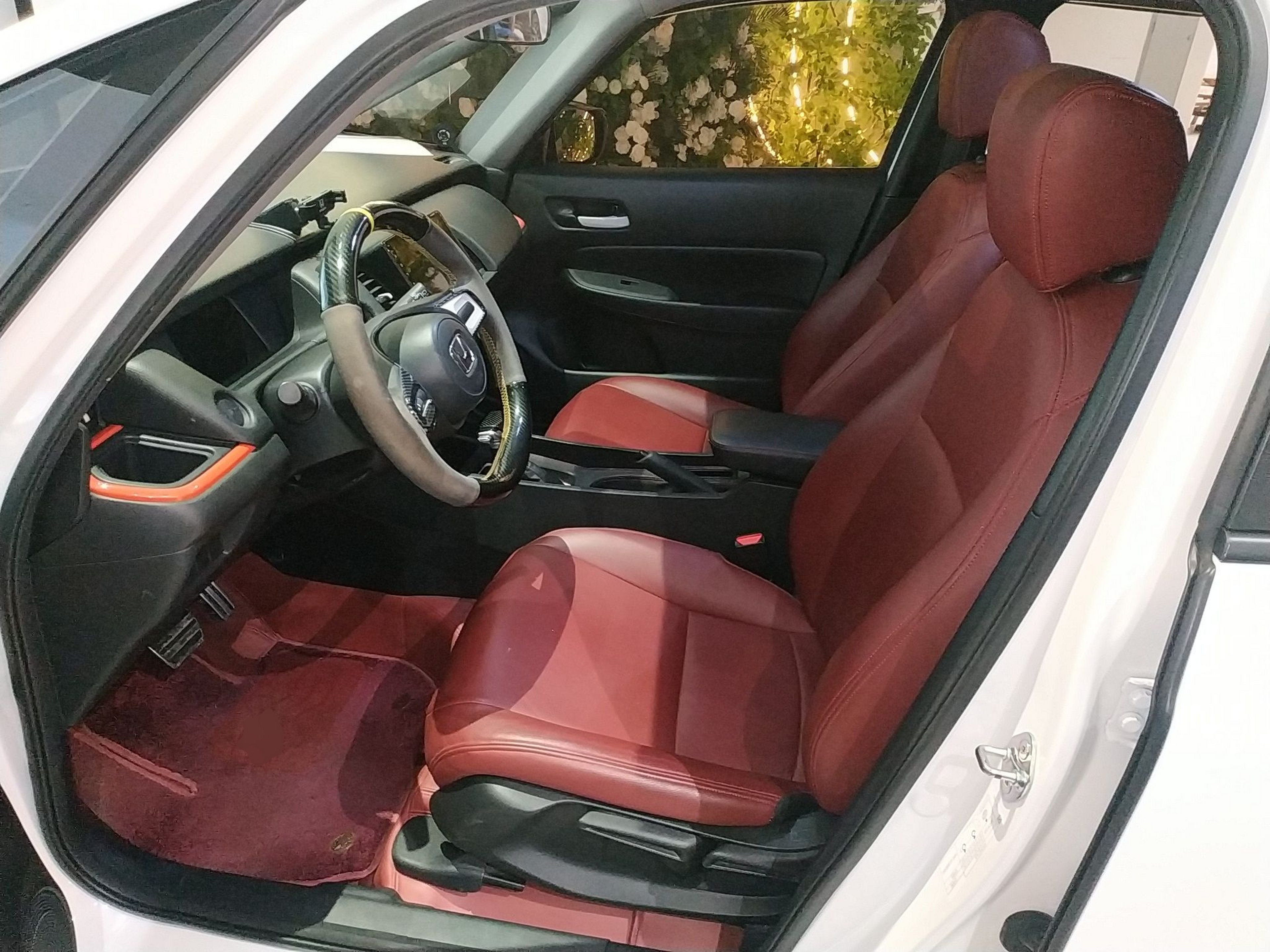 Avant de la voiture