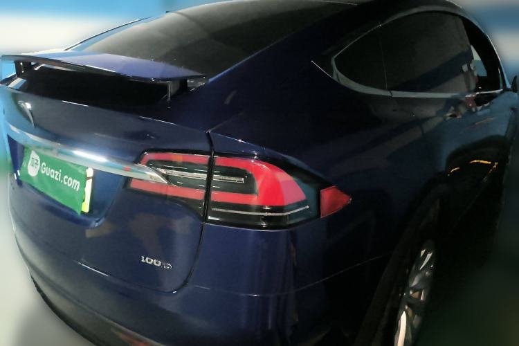 Used Tesla Model X 2017 X 100D Long Range Edition Rear Right 45 Deg