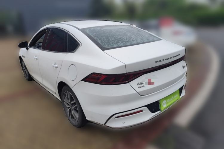 Used BYD Qin PLUS 2021 DM-i 55KM Flagship Model Rear Left 45 Deg