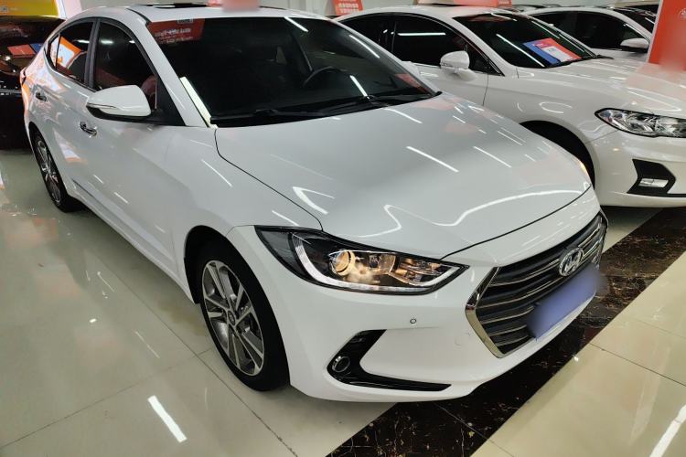 Used Hyundai Elantra (6th Generation / Lingdong) 2016 1.6L Automatic ZhiXuan · Luxury Version Front Right 45 Deg