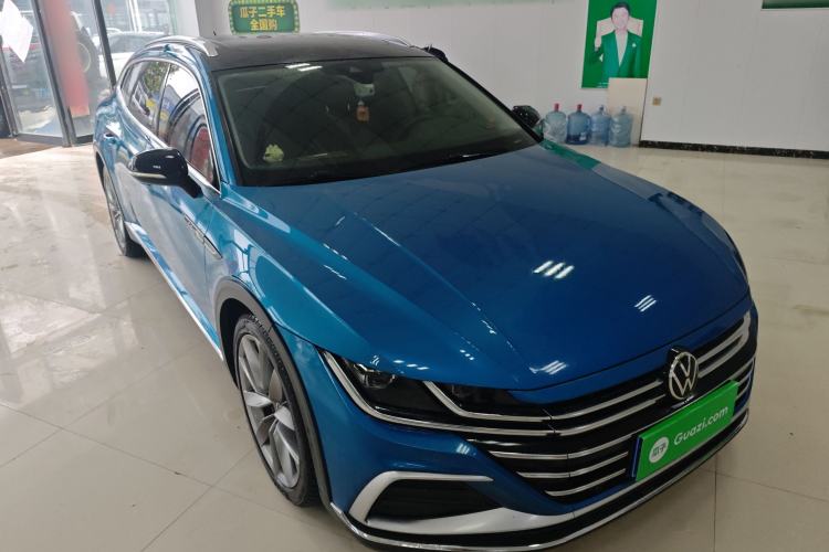 Used Volkswagen FAW-Volkswagen CC 2021 Estate Car 380TSI Vizion Edition Front Right 45 Deg