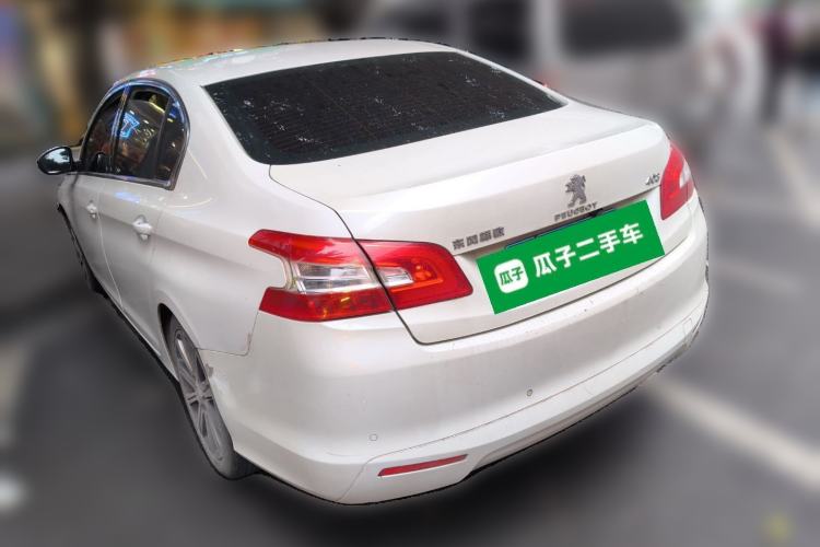Used Peugeot 408 2018 Revised Version 1.8L Automatic Luxury Edition Rear Left 45 Deg
