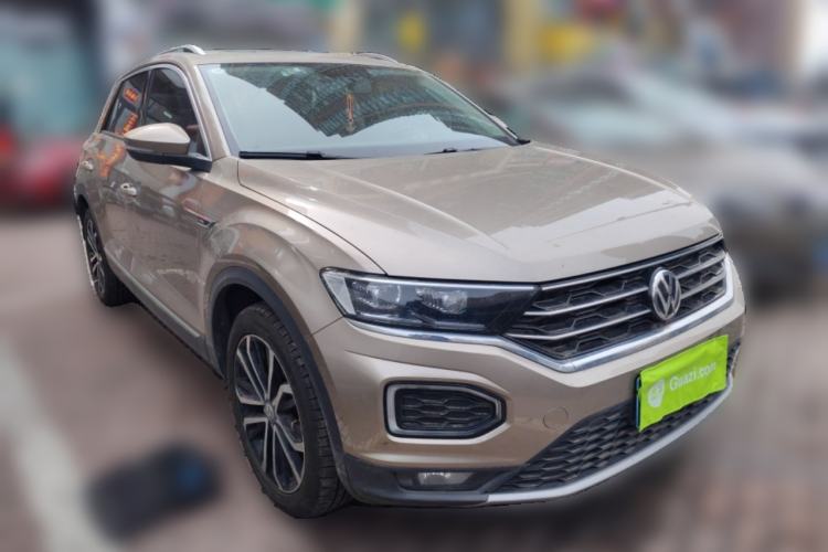 Used Volkswagen T-ROC 2018 280TSI DSG Two-Wheel-Drive Comfort Version China V Standard Front Right 45 Deg