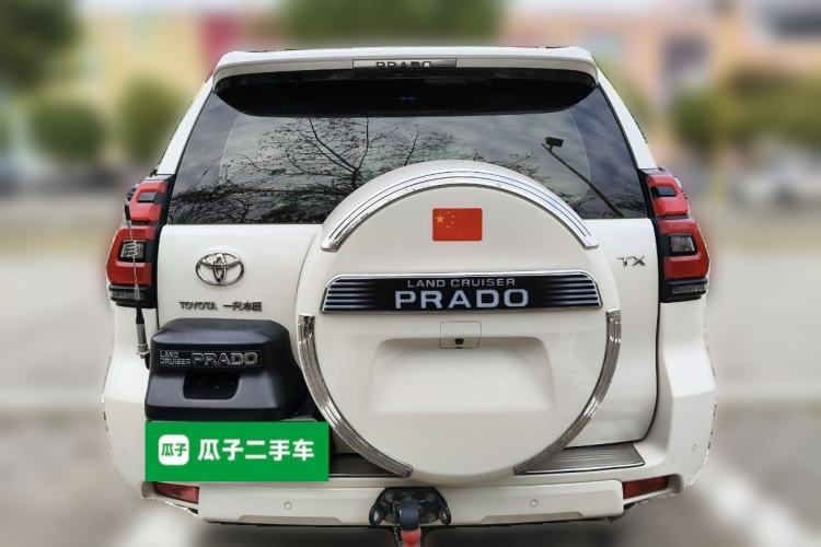 Used Toyota Prado 2018 3.5L Automatic TX-L with Rear-Mounted Spare Tire
