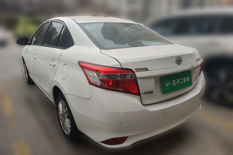 Used Toyota Vios 2014 1.5L Automatic ZhiZhen Edition Rear Left 45 Deg
