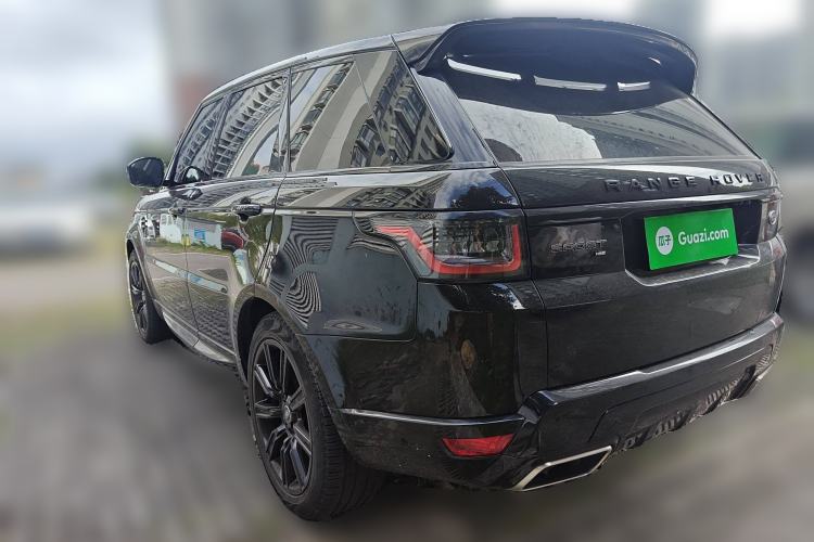 Used Land Rover Range Sport 2022 3.0 L6 YAO Black Edition Rear Left 45 Deg