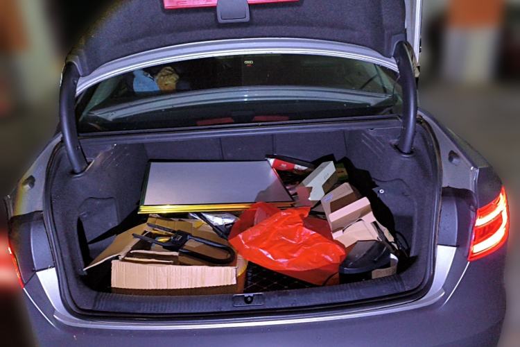 Used Audi A4L 2017 Plus 40 TFSI Ambition Model Trunk