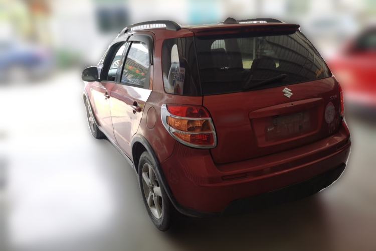 Used Suzuki SX4 2008 Hatchback 1.6L Automatic Sport Utility Model Rear Left 45 Deg