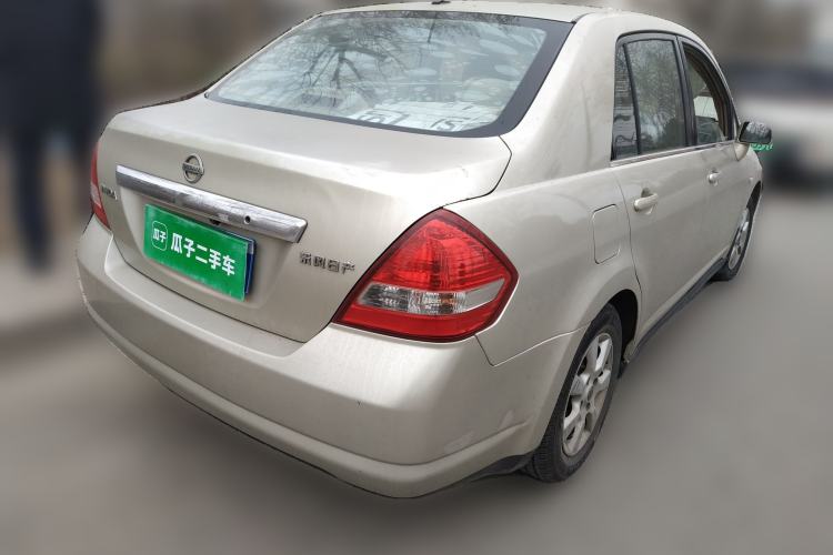 Used Nissan Tiida Sedan 2005 1.6J MT Rear Right 45 Deg