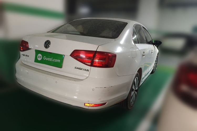 Used Volkswagen Sagitar 2017 1.6L Manual Comfort Model Rear Right 45 Deg