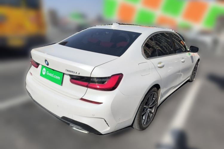 Used BMW 3 Series 2021 Second Facelift 325Li M Sport Package Rear Right 45 Deg