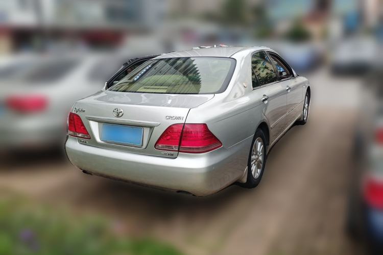 Used Toyota Crown 2007 3.0L Royal Saloon Navigation Rear Right 45 Deg