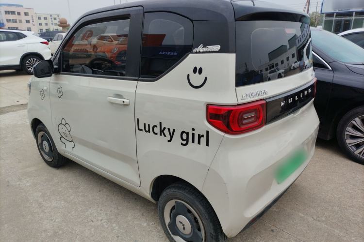 Used Wuling Hongguang MINIEV 2022 Macaron Fashion Model Lithium Iron Phosphate Rear Left 45 Deg