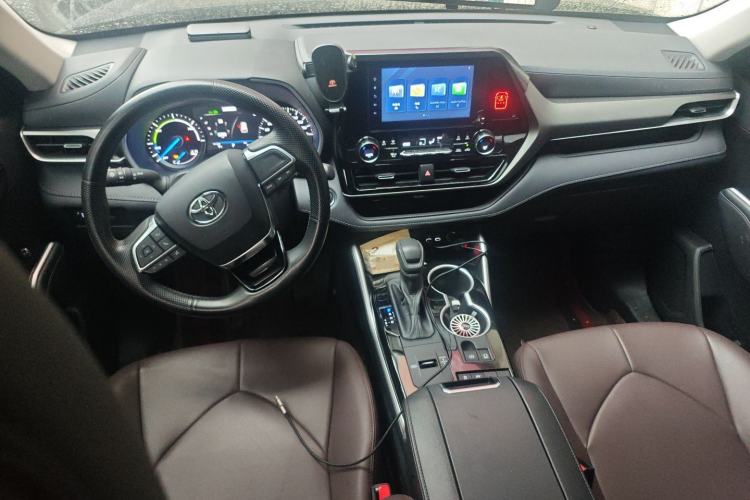 Used Toyota Highlander 2023 2.5L Smart Electric Hybrid Dual-Engine Two-Wheel Drive Elite Version 5 Seats