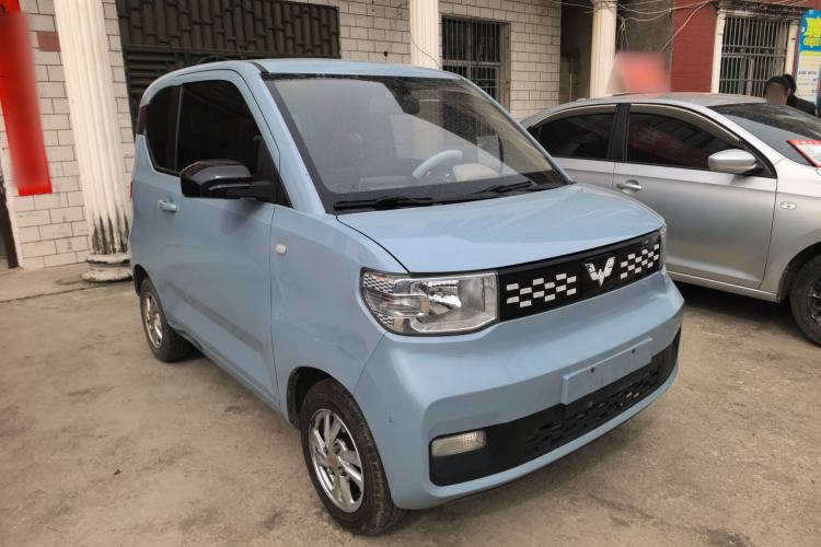 Used Wuling Hongguang MINIEV 2021 Macaron Premium Model – Lithium-NMC Front Right 45 Deg